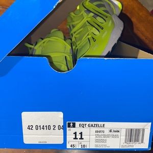 ADIDAS EQT GAZELLE SIZE 11 Men/Women “ NEED GONE ASAP LET ME NO”🏁